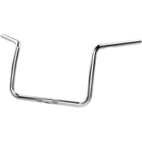 1" 2+2 Custom Sweeper Handlebar — 1" clamp, 13-1/2" rise, 31-3/4" width, Chrome