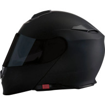 Solaris 2.0 Modular Smoke Helmet — Size S, Black Matte