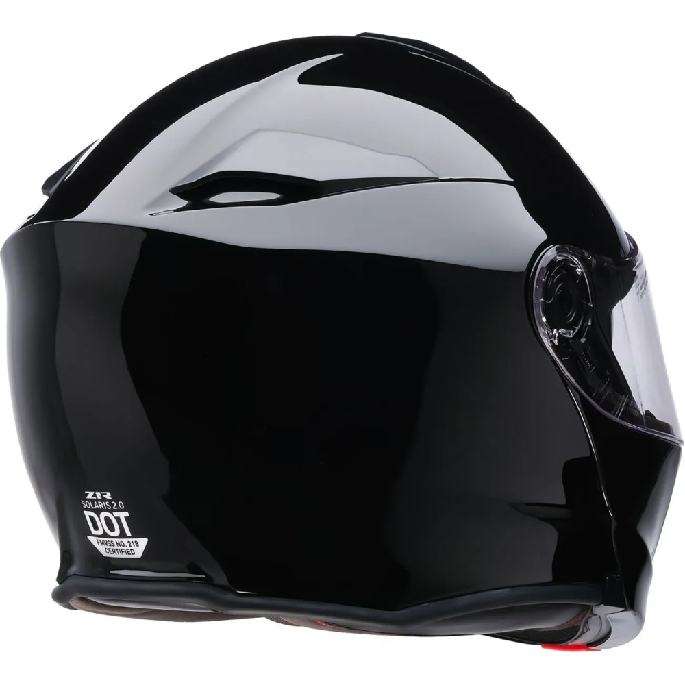 Solaris 2.0 Casco Modular — Talla L, negro, acabado brillante