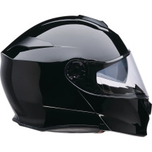 Solaris 2.0 Casco Modular — Talla L, negro, acabado brillante