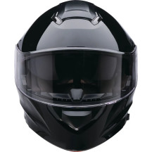 Casco modular Solaris 2.0 — XL, Negro Brillante
