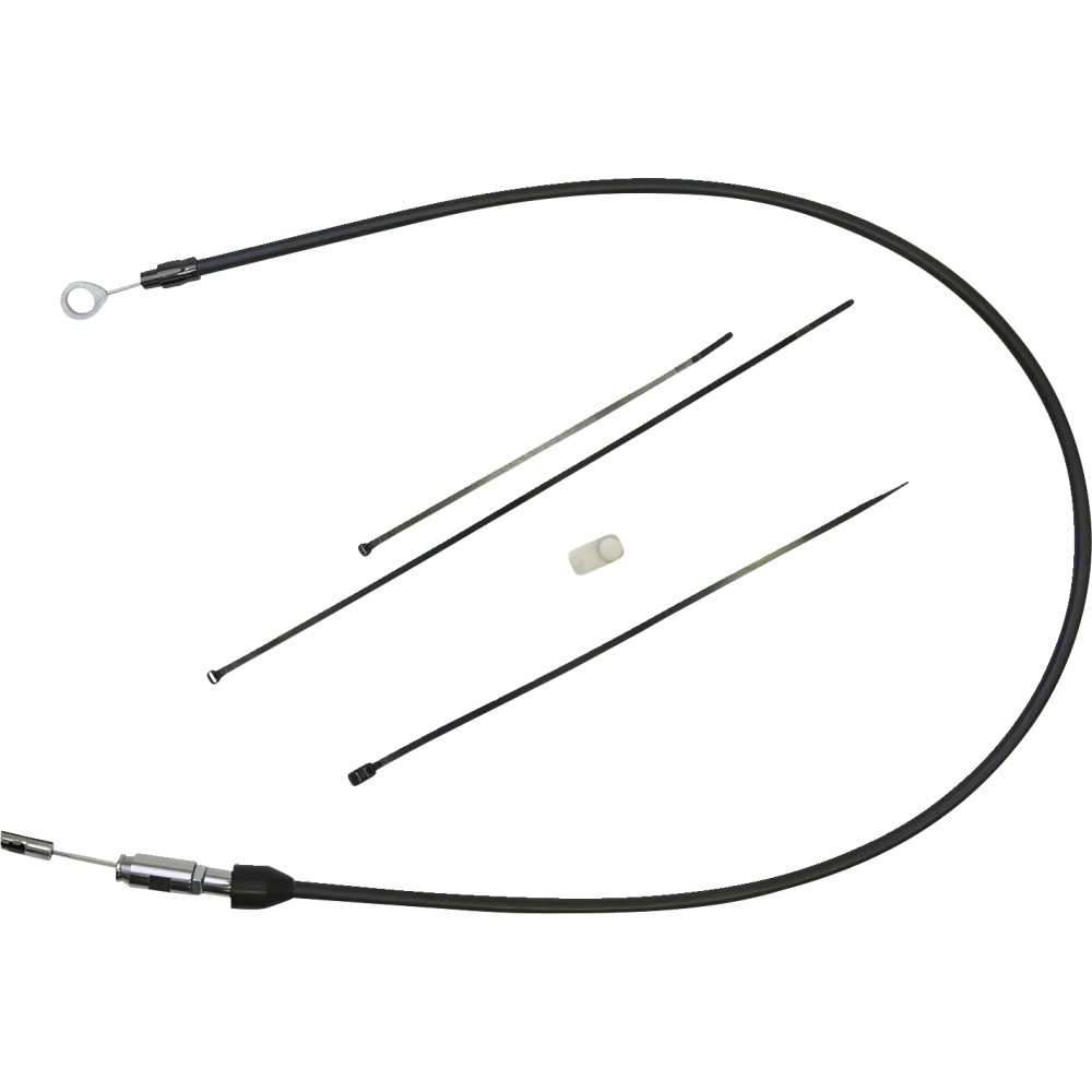 Cable de embrague con conexión rápida — 142 cm (56") , 59 mm (2-5/16"), Negro