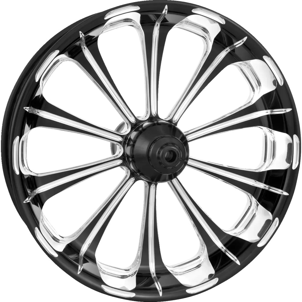 One-Piece Aluminum Wheel — 21x3.5, Black anodized