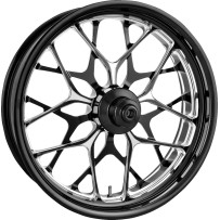 One-Piece Aluminum Wheel — 21x3.5, Forged, Black