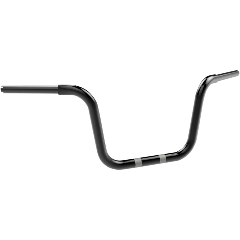 1-1/4" Fat Center Bobber Ape Handlebar — 1-1/4" clamp, 35" width, 10" rise, black