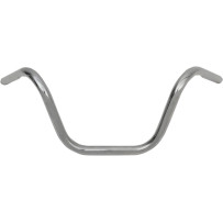 1" Handlebar — 25.4 mm (1"), 71 cm (28"), 21.5 cm (8-1/2") rise, 25.5 cm (10") pullback, Chrome