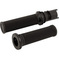 Ruffian Lock-On Street Grips — 25.4 mm (1"), Black
