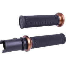 Ruffian Lock-On Street Grips — 1" handlebar, Black