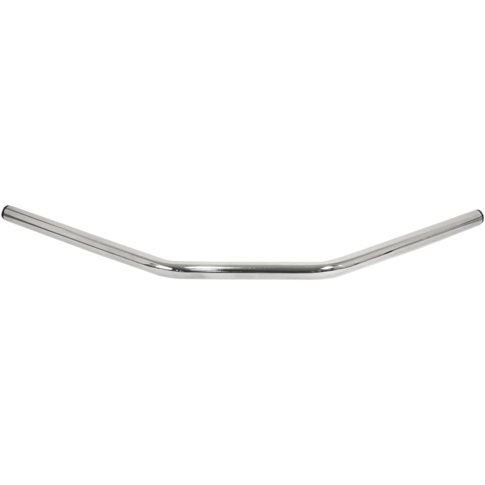 1" Handlebar — 25.4 mm diameter, 76 cm width, 14 cm pullback, Chrome