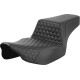 Honeycomb Step-Up Seat — 16" driver, 30.5" overall, Black