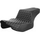 Honeycomb Step-Up Seat — Black, 30.5 in overall, 6 in lumbar
