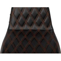 Asiento Tailwhip Daddy Long Legs — 11-1/2 in de ancho, 6 in de respaldo, base calibre 16, Negro