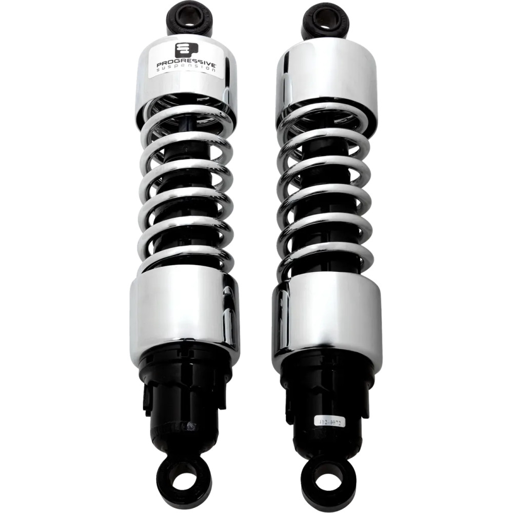 412 Series Shocks — Rear, 330 mm (13") , Chrome
