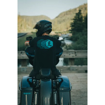 REVO ARC Billet Remote Reservoir External Mounts — Black anodized, fits '14+ FL Touring