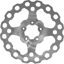 Cubiq™ Brake Rotor — 291 mm, Solid-Mount, chrome