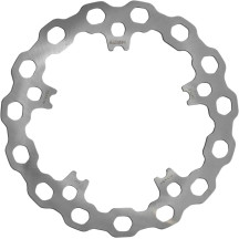 Cubiq™ Disco de freno — 299 mm (11-49/64"), montaje sólido, cromo