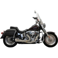 2-into-1 Ripper Exhaust System — 2-into-1, Stainless, 18 mm O2