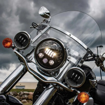 4-1/2" LED Fog Lights — 114 mm (4-1/2"), chrome