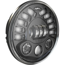 Pedestal Mount LED Adaptive 2 Headlight — 178 mm (7"), Harley-Davidson®, Black