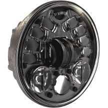 5-3/4" LED Adaptive 2 Headlight — 145 mm (5-3/4"), Black