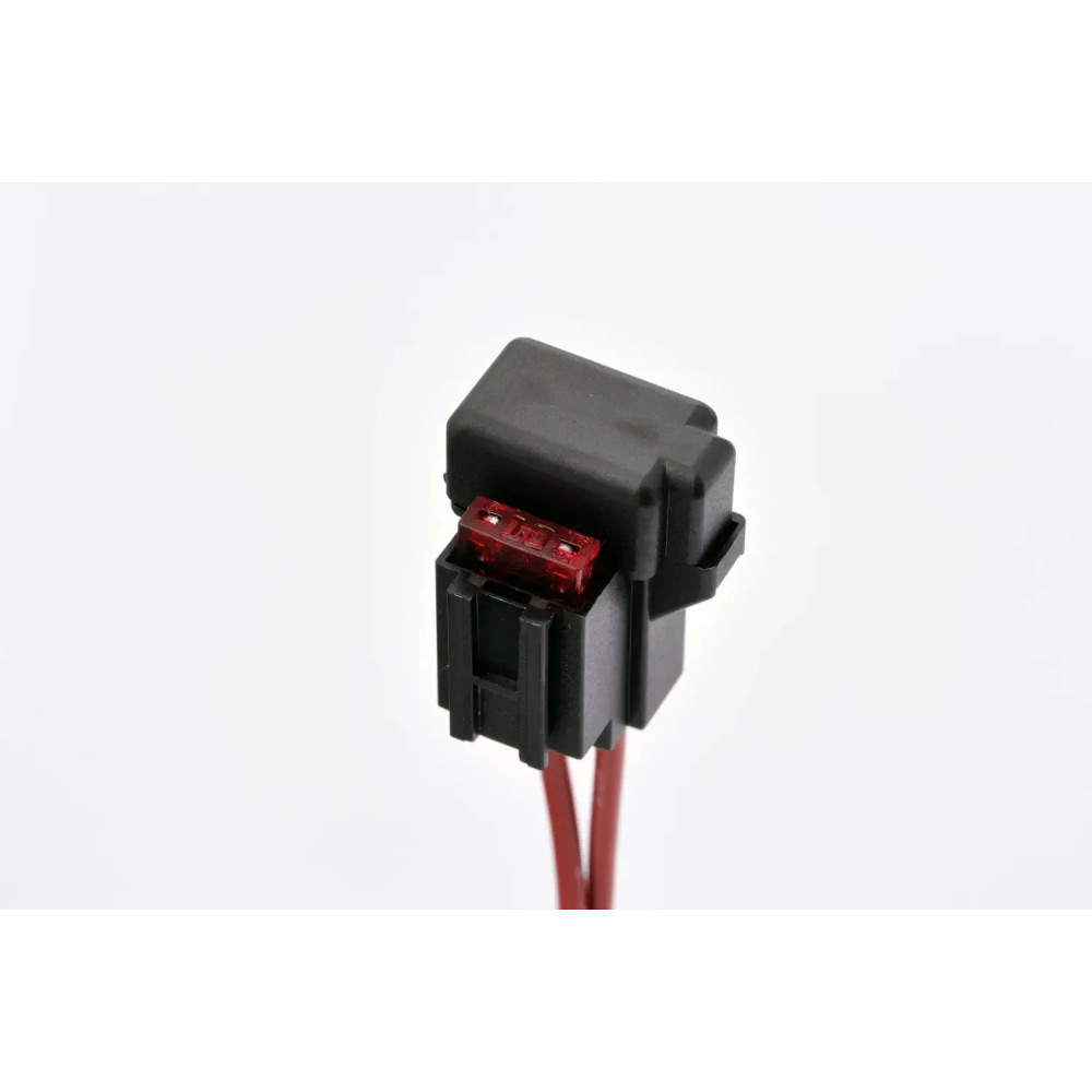 Mini Fuse Holder Set — W24 × H30 × D24 mm, 10A fuse ×2