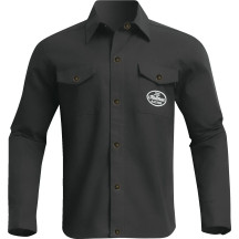 Hallman Over Shirt — Size S, Black