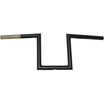 Narrow-Z Old School Handlebar — 24 in width, 8 in rise, 1 in diameter, flat black