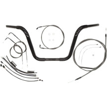 1-1/4" Caliber Handlebar Installation Kit — 1-1/4" diameter, 1" center clamp, 34-1/2" width