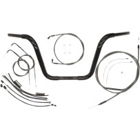 1-1/4" Caliber Handlebar Installation Kit — 1-1/4" diameter, 1" center clamp, 34-1/2" width