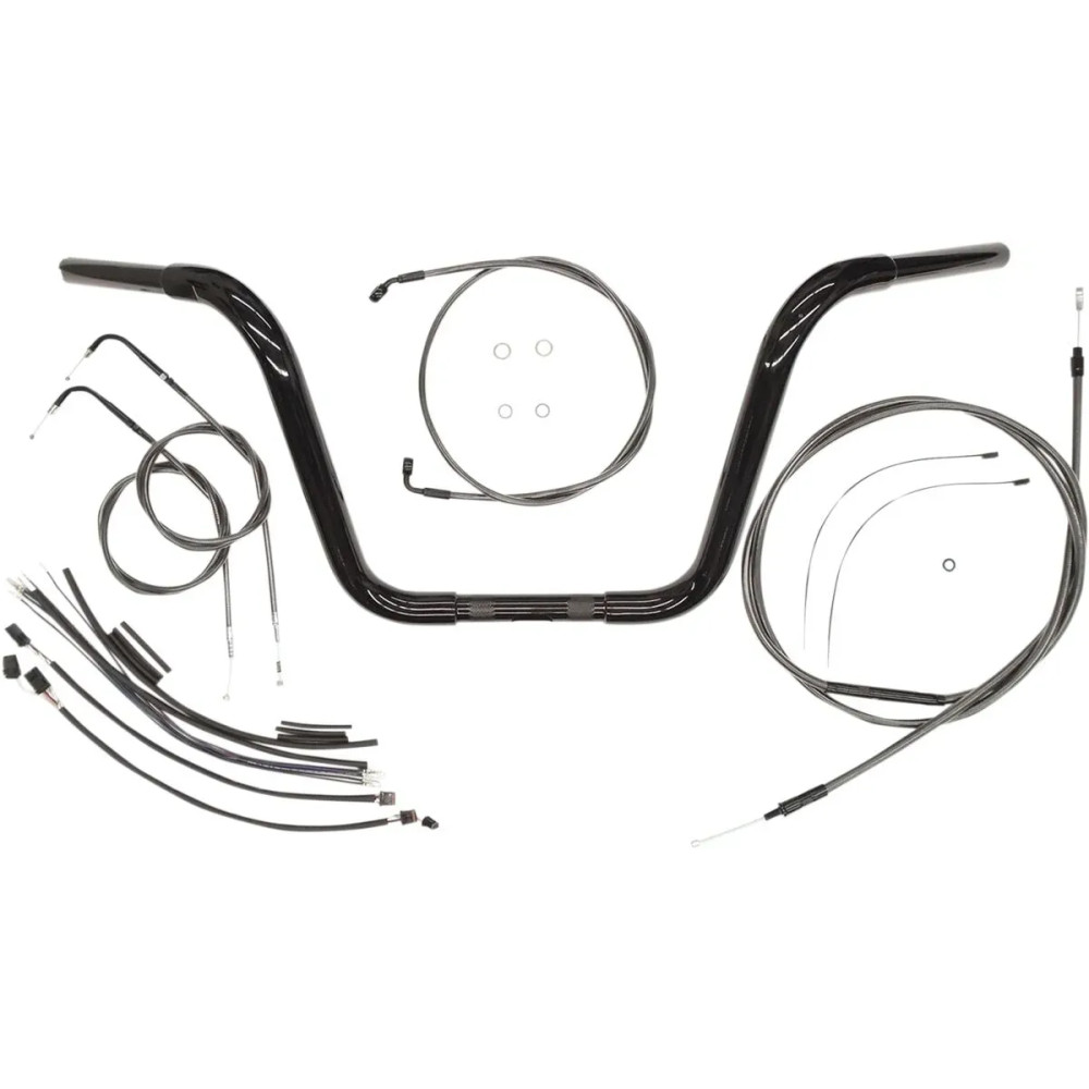 1-1/4" Caliber Handlebar Installation Kit — 1-1/4" diameter, 1" center clamp, 34-1/2" width