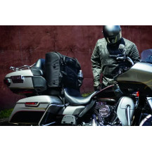 Momentum Wanderer Seat Bag — 60 L, 55.88 cm x 30.48 cm x 46.99 cm, passenger mount, Black