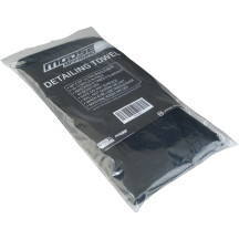 Toallas Pro de microfibra — 40,5 cm x 40,5 cm, paquete de 10, negro