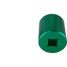 Sprocket Socket — 27 mm, 32 mm, Front sprocket, Anodized Green