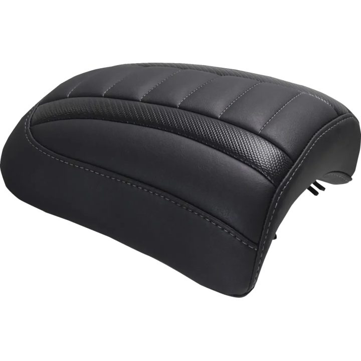 Padded Passenger Seat Cowl — 9" (23 cm) rear width, Black