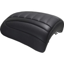 Padded Passenger Seat Cowl — 9" (23 cm) rear width, Black