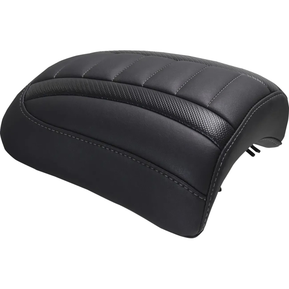 Padded Passenger Seat Cowl — 9" (23 cm) rear width, Black