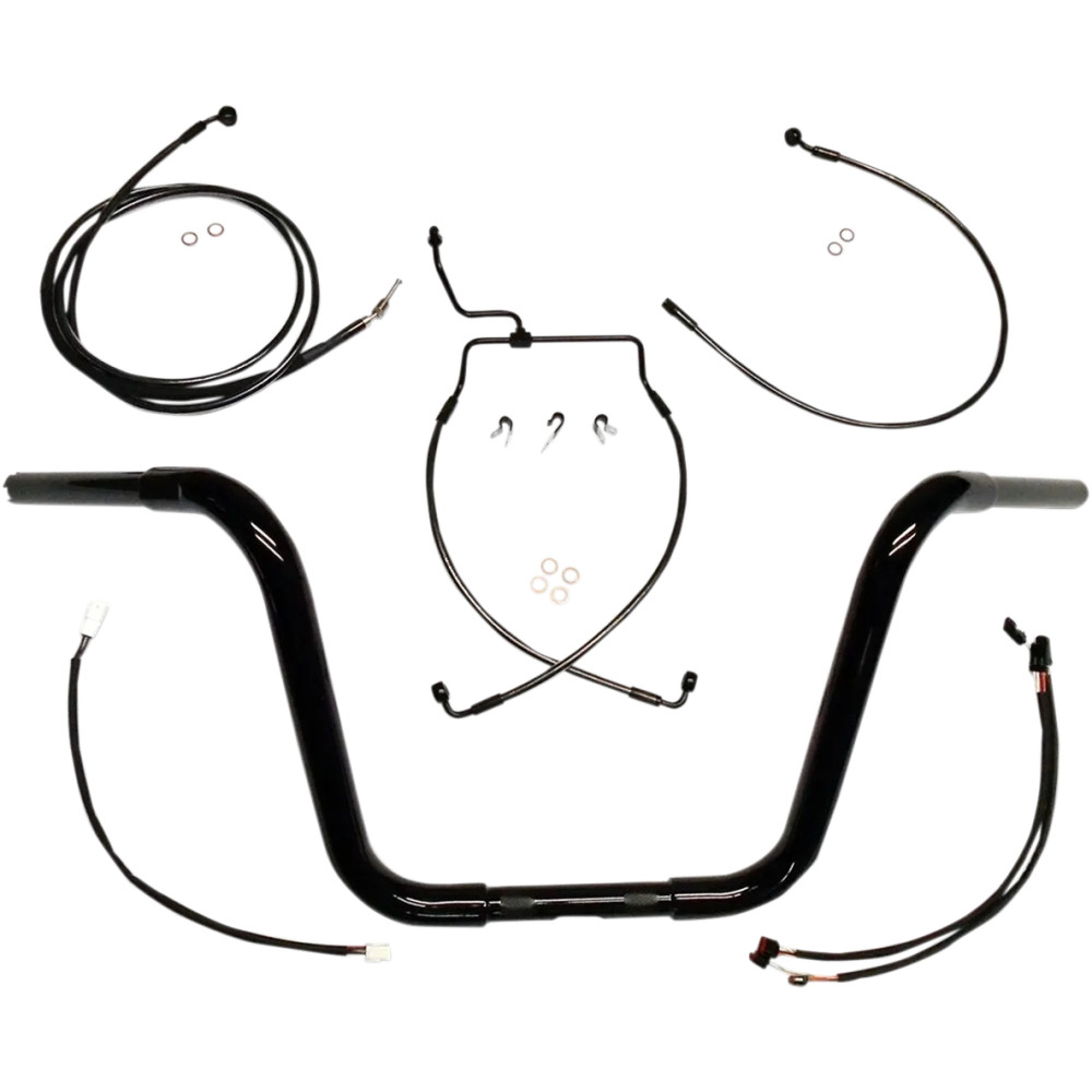 1-1/4" Caliber Handlebar Installation Kit — 1-1/4" diameter, 12" center