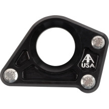 Floor Board Delete Mount — Front, Black anodized