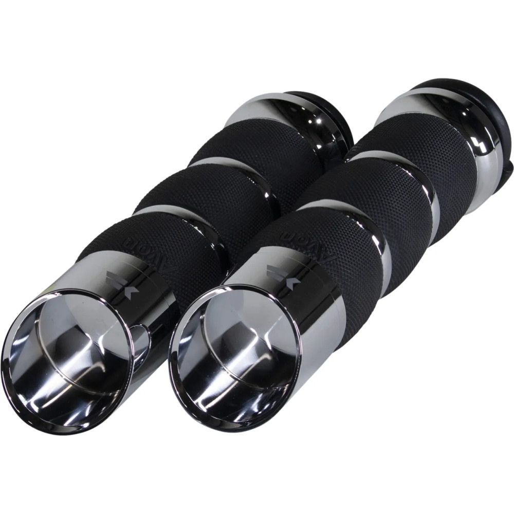 Edge Grips — 25.4 mm (1") fit, Chrome