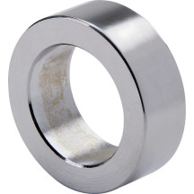 Axle Spacer — 13.2 mm (0.519 in), Front Left, Chrome