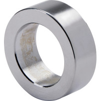 Axle Spacer — 13.2 mm (0.519 in), Front Left, Chrome