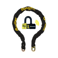 Xtrem Chain Alarm — Shackle 16 mm, Chain Ø 13.5 mm, CR2 3V, Black
