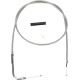 Cable trenzado de acelerador inoxidable — 122 cm (48"), 95 mm (3-3/4"), 90°