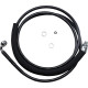 Latiguillo de embrague hidráulico de acero inoxidable — 193,5 cm (76-1/8"), +152 mm (+6")