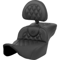 Roadsofa™ Extended Reach Heated Seat — 17" driver, 30.5" overall, Black