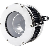 Kit de filtro de aire BA — negro, cromo, transparente