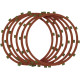 Red Eagle Organic Clutch Friction Plate Set — 6-pack