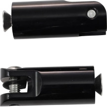 Soportes para estriberas — 64 mm (2-1/2"), 3/8-16, negro