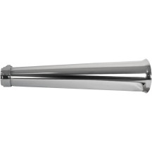 Blunderbuss Muffler — 1-3/4" inlet, Chrome