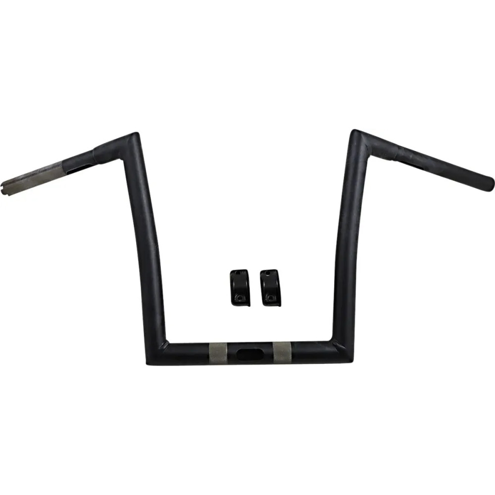 1-1/4" Touring Handlebar — 32 mm (1-1/4"), 23 cm (9"), 30.5 cm (12"), Black